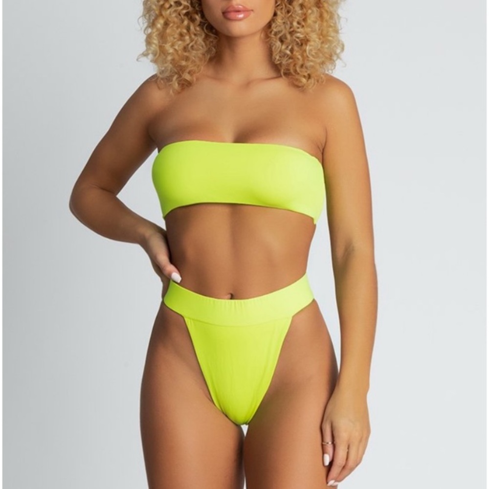 Meshki High Waisted Bikini Bottoms